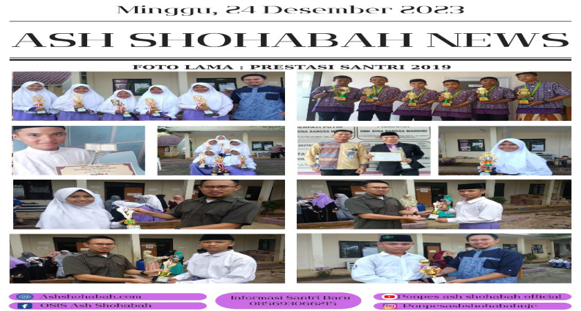 Seri Ash Shohabah News 24 Desember 2023
