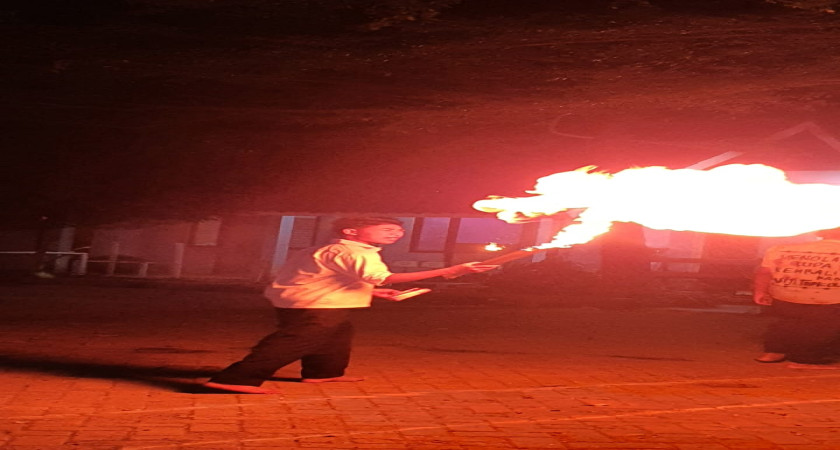 Pramuka : Salah satu pilar disiplin santri